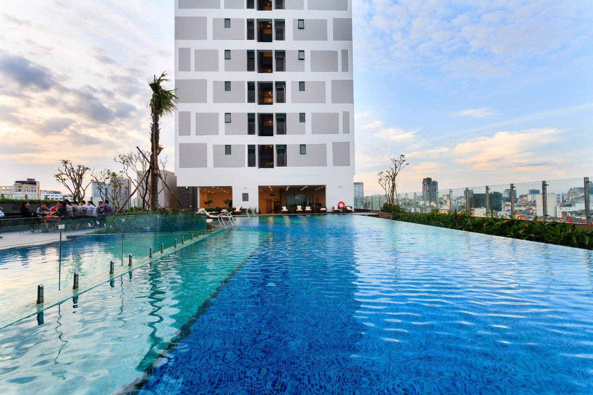 Min' Apartment - Rivergate Residence Downtown Bui Vien - Free Pool Ho Şi Min Dış mekan fotoğraf