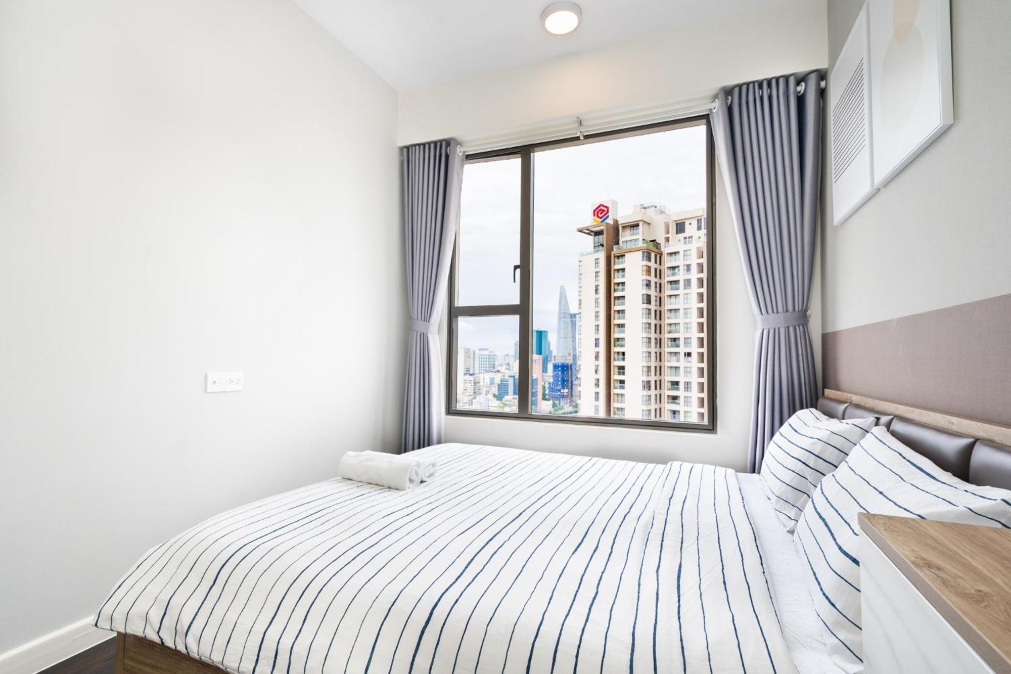 Min' Apartment - Rivergate Residence Downtown Bui Vien - Free Pool Ho Şi Min Dış mekan fotoğraf