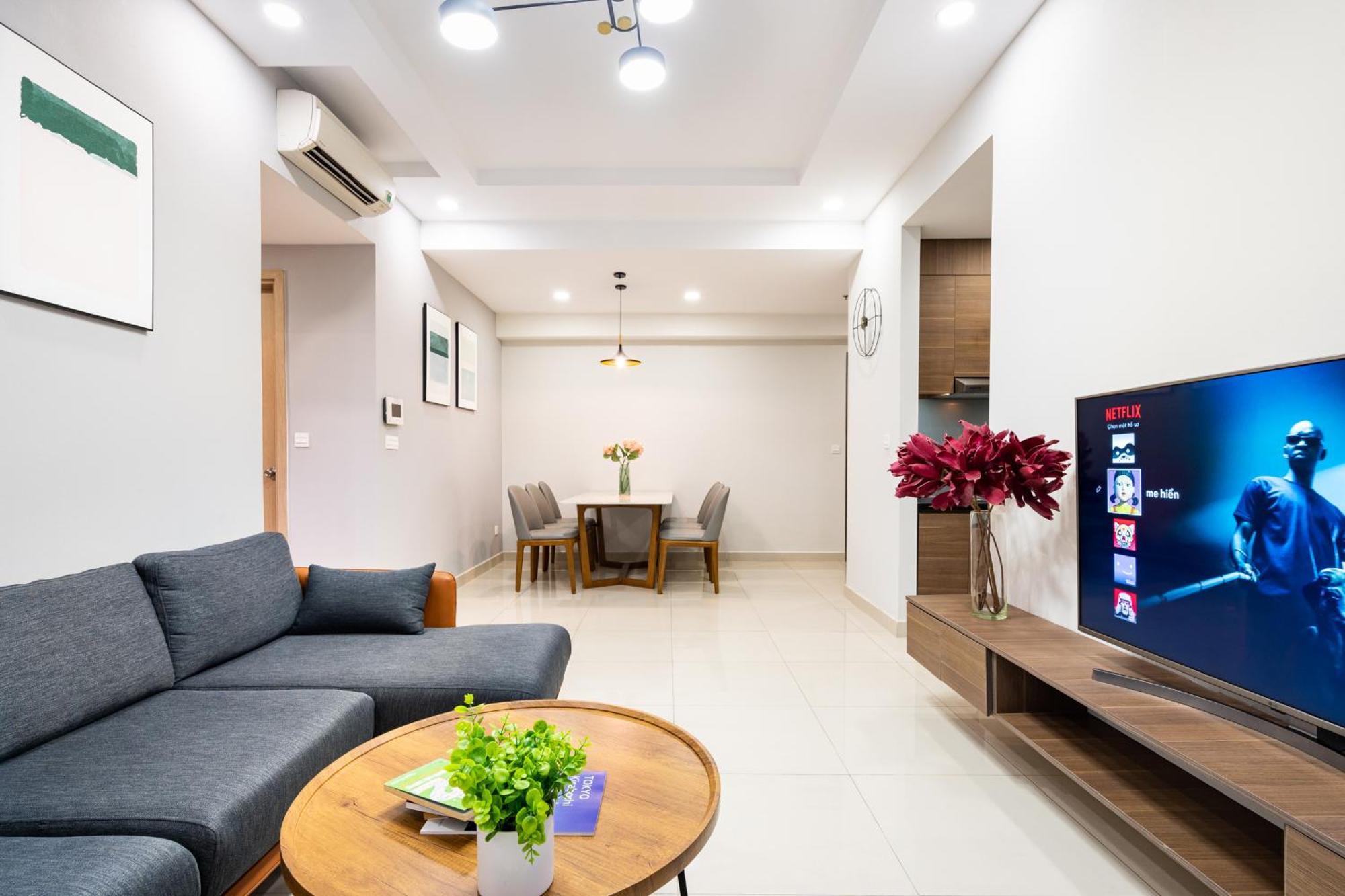 Min' Apartment - Rivergate Residence Downtown Bui Vien - Free Pool Ho Şi Min Dış mekan fotoğraf