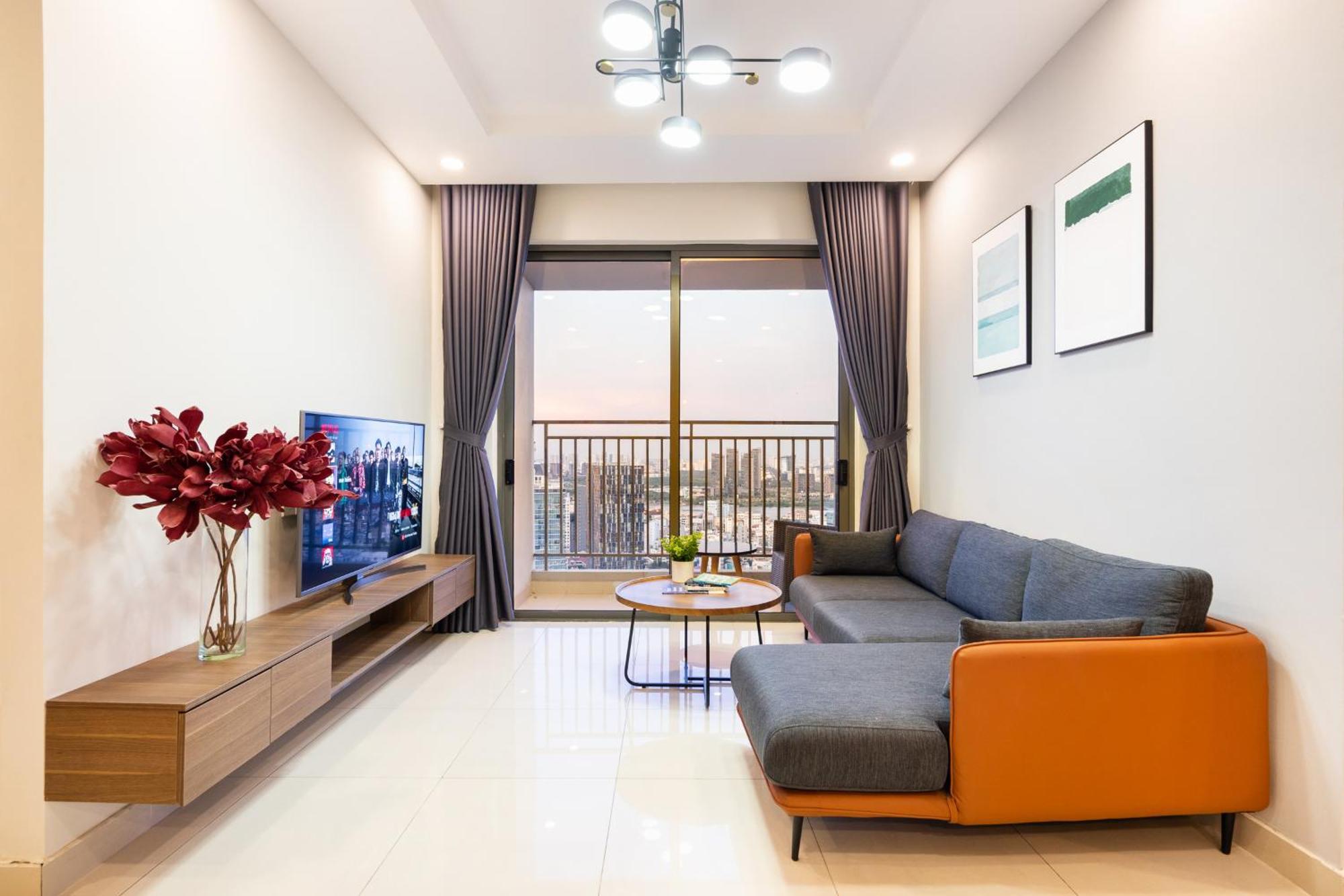 Min' Apartment - Rivergate Residence Downtown Bui Vien - Free Pool Ho Şi Min Dış mekan fotoğraf